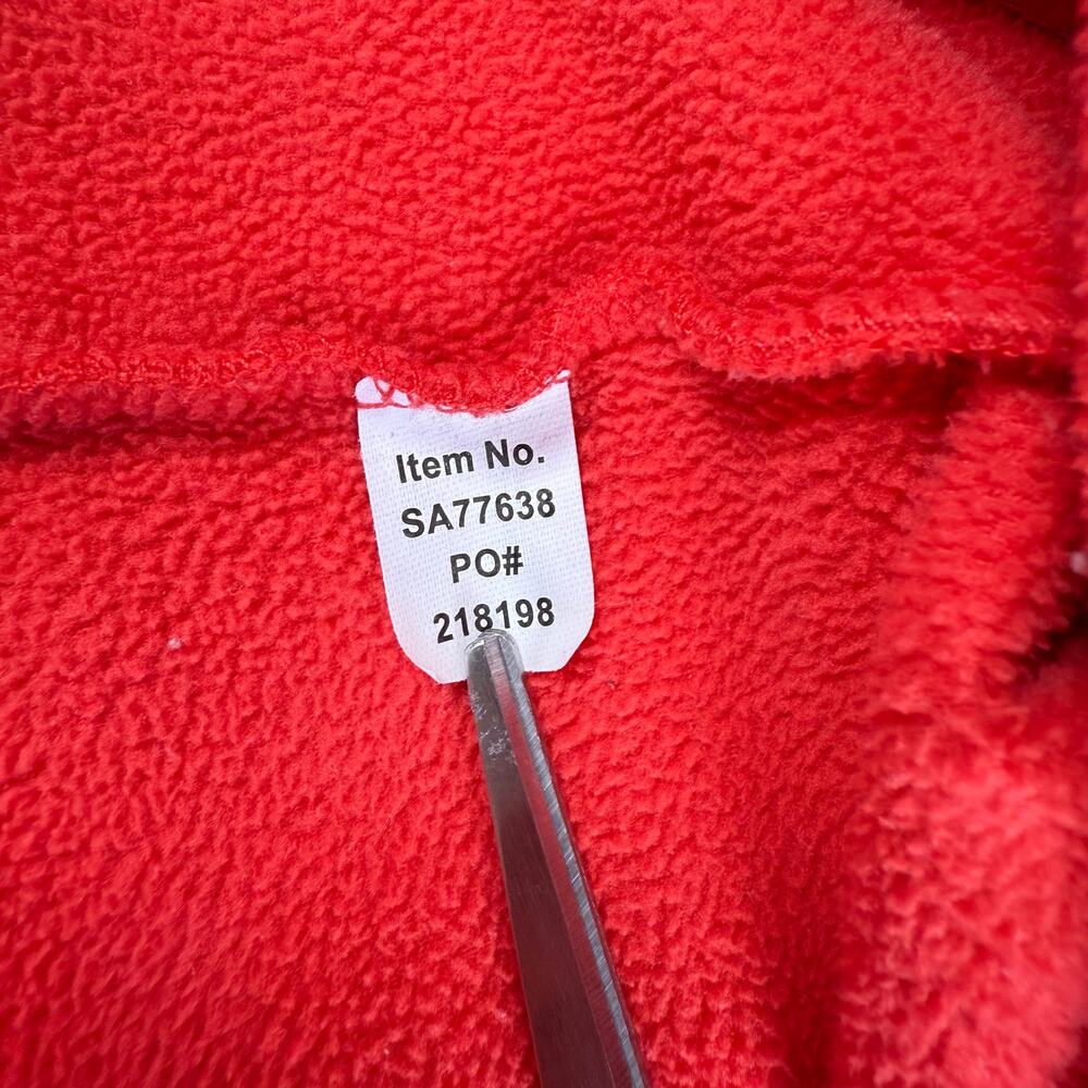 Sahalie Micro Fleece Pullover Sweater Women XS Pink Zip Pockets High Neck - Picture 12 of 12